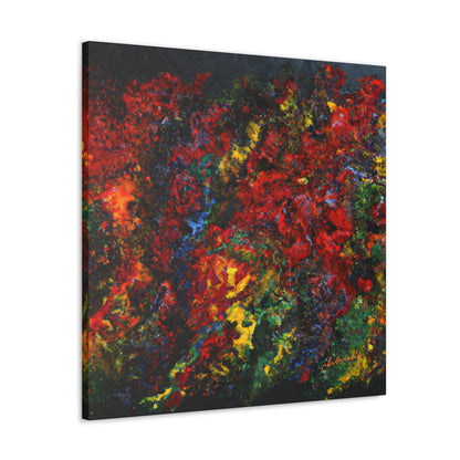 Frostfire Neonium - Chemistry, Abstractly - Canvas