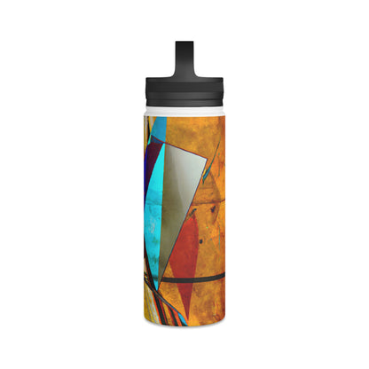 Irene Karlson - Strong Force, Abstractly - Stainless Steel Water Bottle