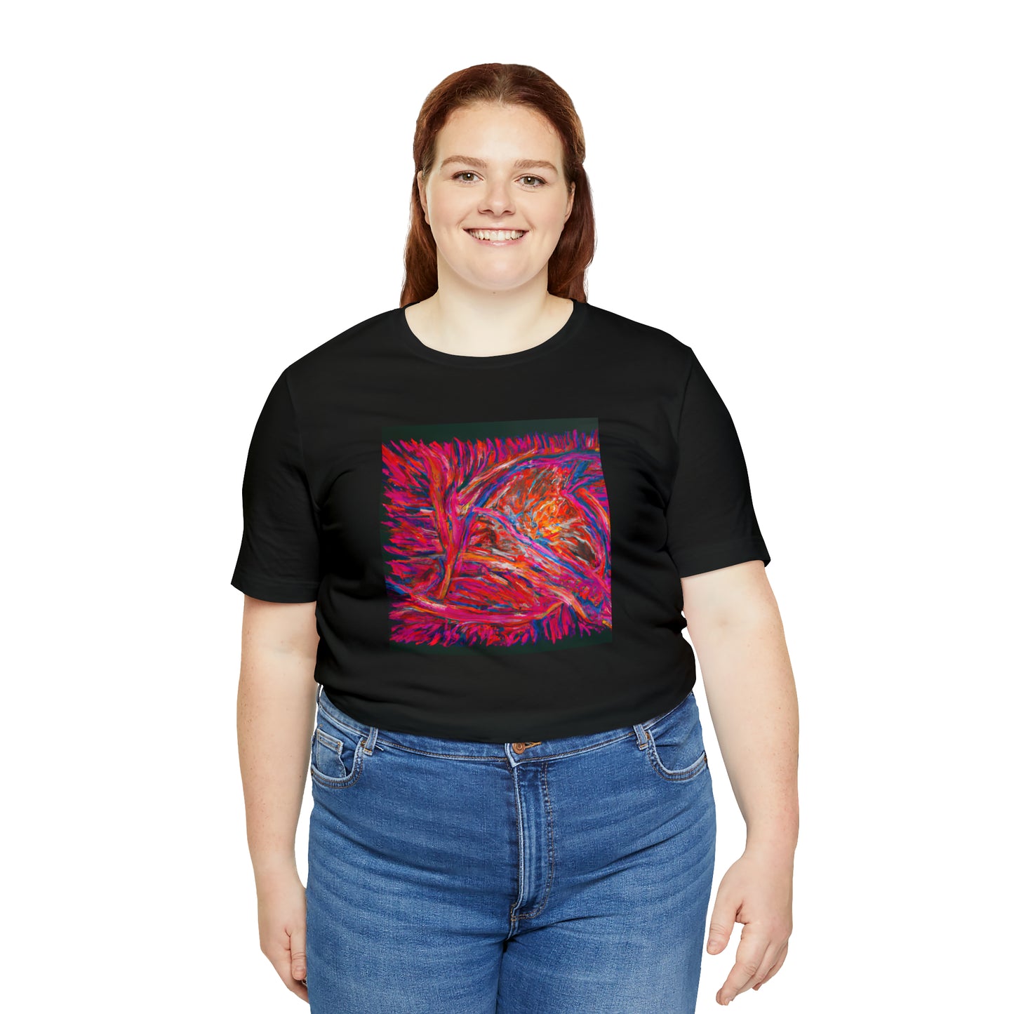 Solarian Crystal Prism - Neon, Abstractly - Tee