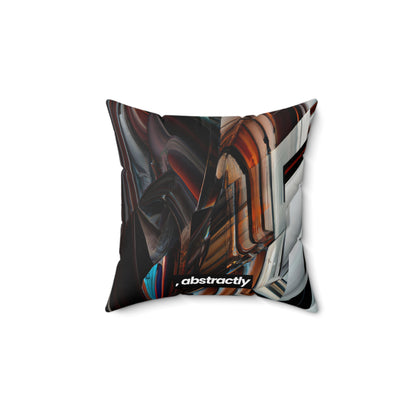 Selena Kastner - Gravity Force, Abstractly - Faux Suede Throw Pillow