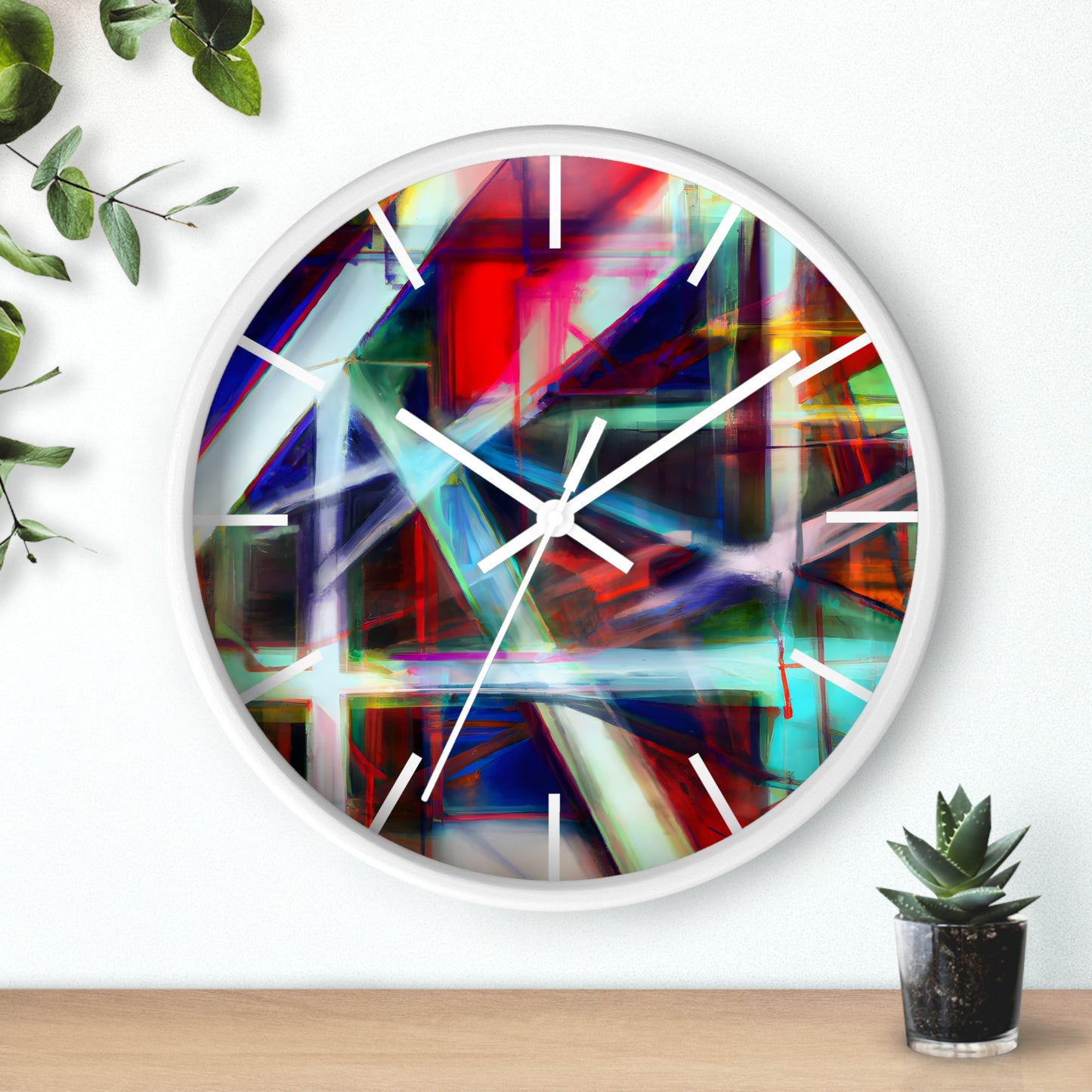 Leonard Kleinberg - Electric Force, Abstractly - Wall Clock