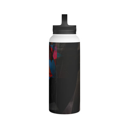 Gladys Stone - Friction Force, Abstractly - Stainless Steel Water Bottle