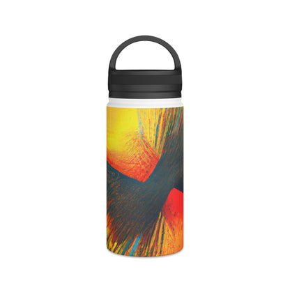 Frances Richter - Gravity Force, Abstractly - Stainless Steel Water Bottle