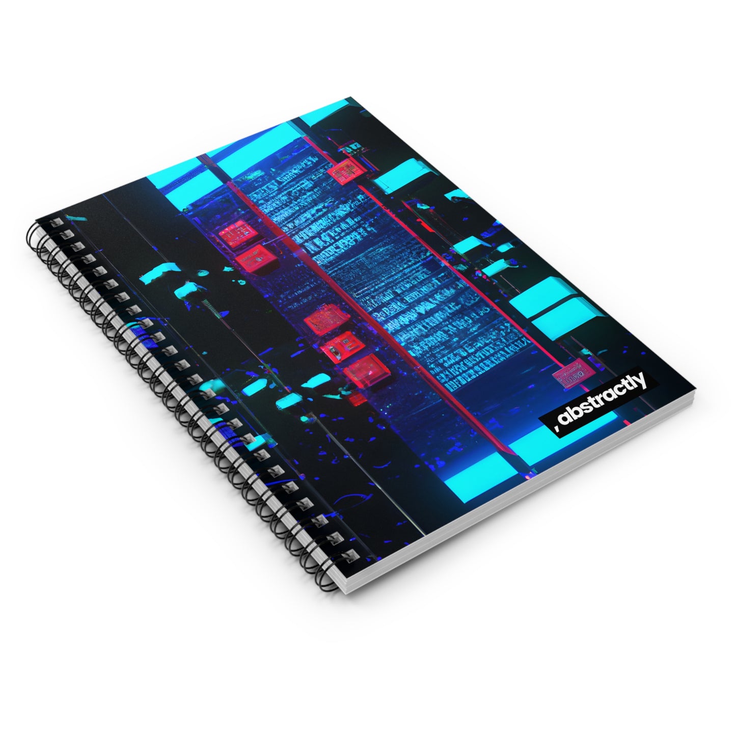 Vantage Ledger - Revenue, Abstractly - Spiral Notebook