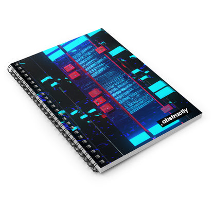 Vantage Ledger - Revenue, Abstractly - Spiral Notebook