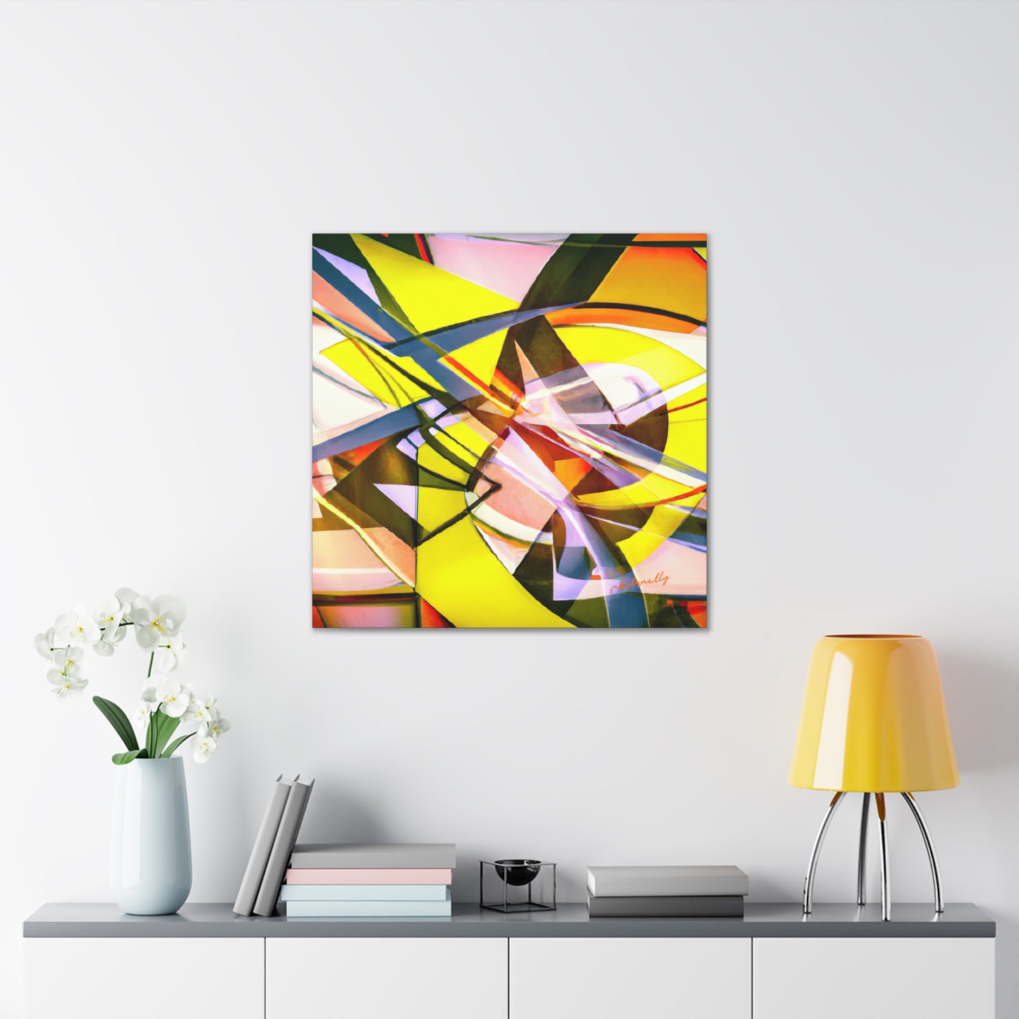 Russell Sternberg - Electromagnetic Force, Abstractly - Canvas