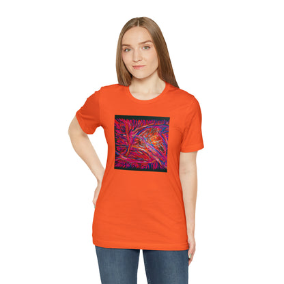 Solarian Crystal Prism - Neon, Abstractly - Tee