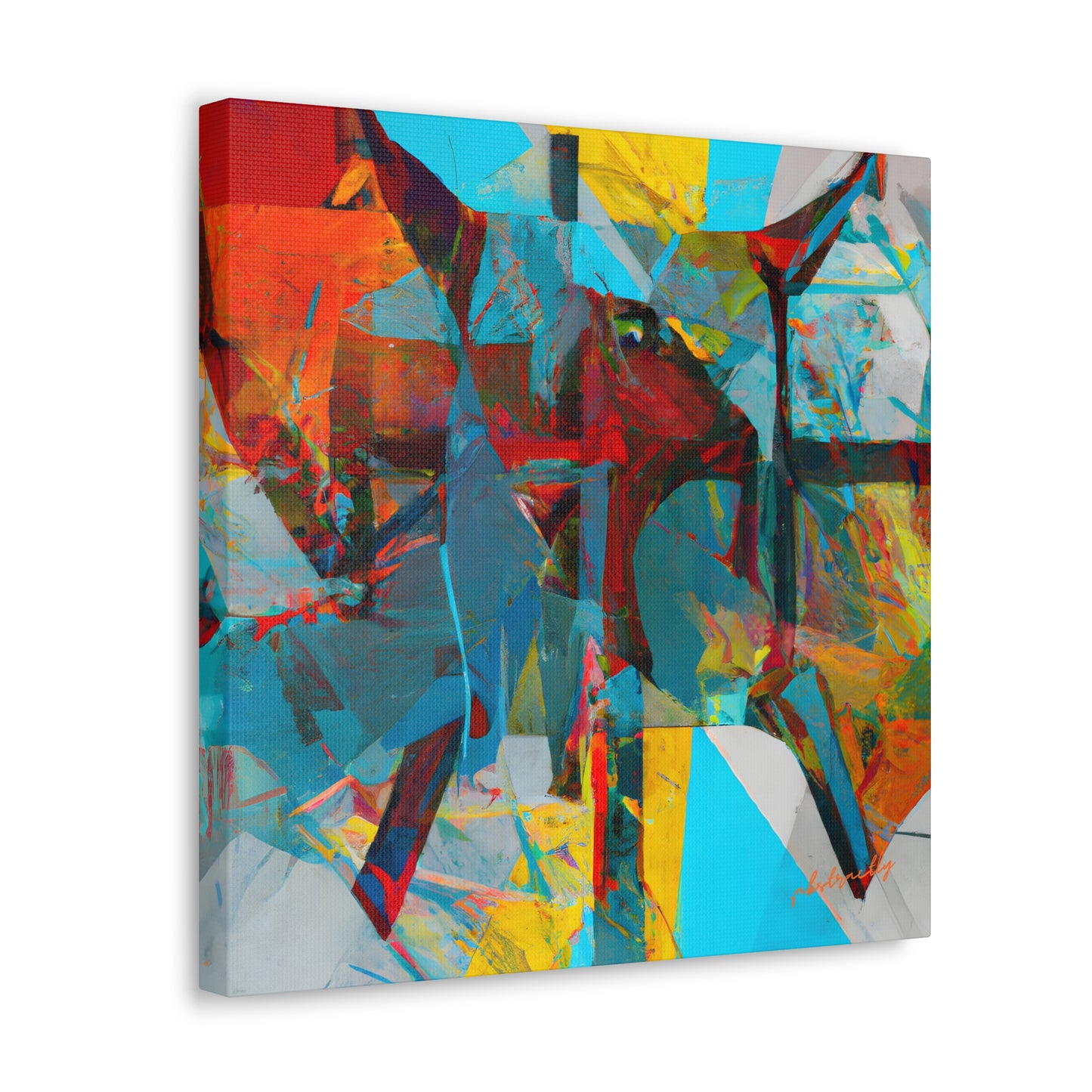 Roy Rosenberg - Strong Force, Abstractly - Canvas