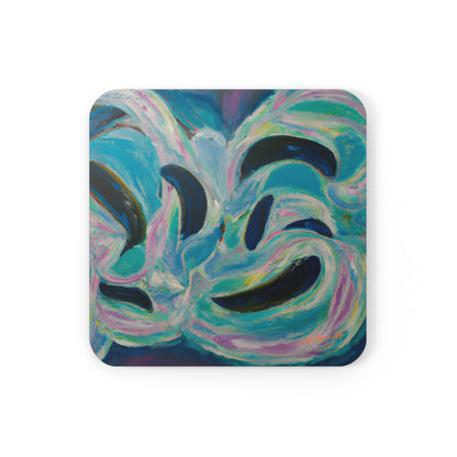 Astro Hydrogenite - Chemistry, Abstractly - Corkwood Coaster Set of 4