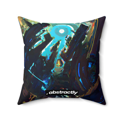 Summit Ledger - Principle, Abstractly - Faux Suede Throw Pillow