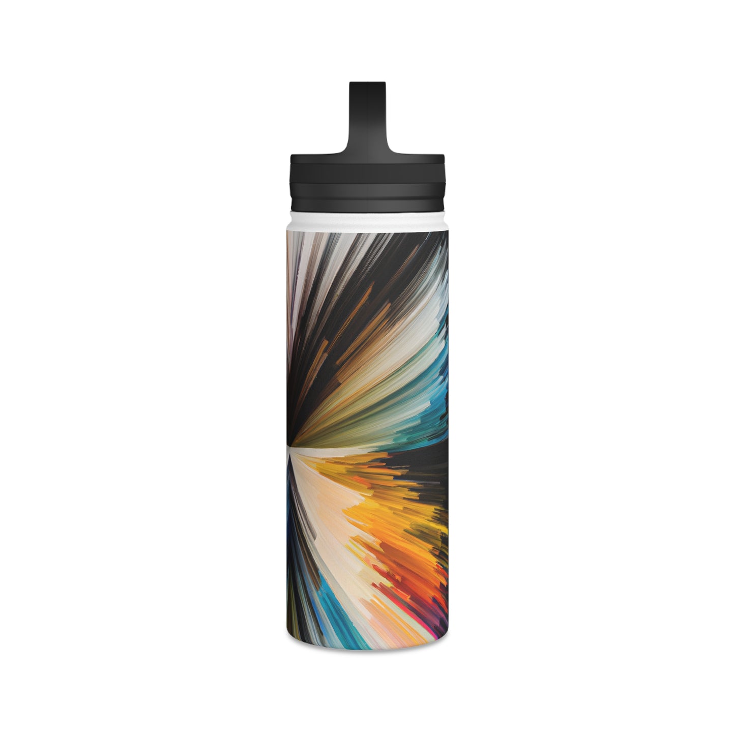 Iris Caldwell - Gravity Force, Abstractly - Stainless Steel Water Bottle