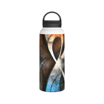 Theodore Calhoun - Spring Force, Abstractly - Stainless Steel Water Bottle