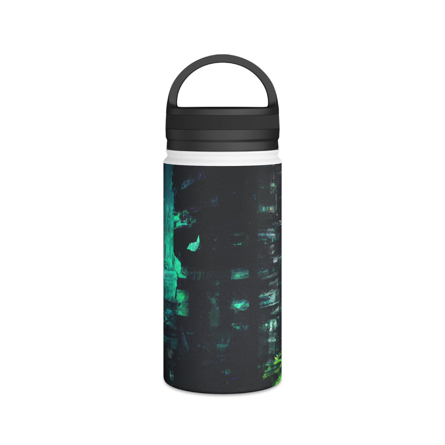 Fiscal Integrity - Liquidity, Abstractly - Stainless Steel Water Bottle