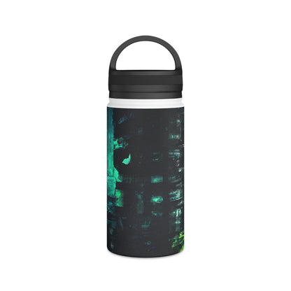 Fiscal Integrity - Liquidity, Abstractly - Stainless Steel Water Bottle