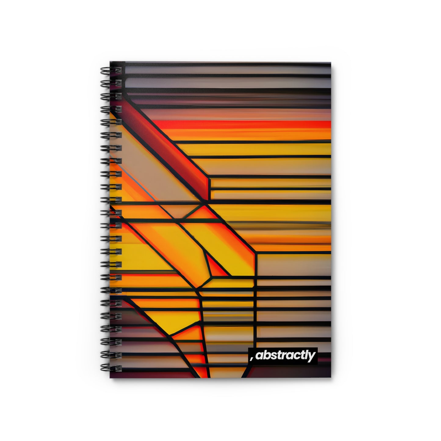 Adrian Walsh - Gravity Force, Abstractly - Spiral Notebook