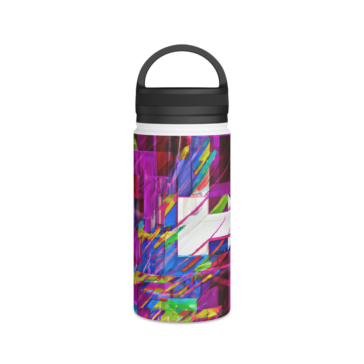 John Fermi - Friction Force, Abstractly - Stainless Steel Water Bottle