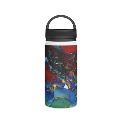 Polarisite Crystals - Chemistry, Abstractly - Stainless Steel Water Bottle