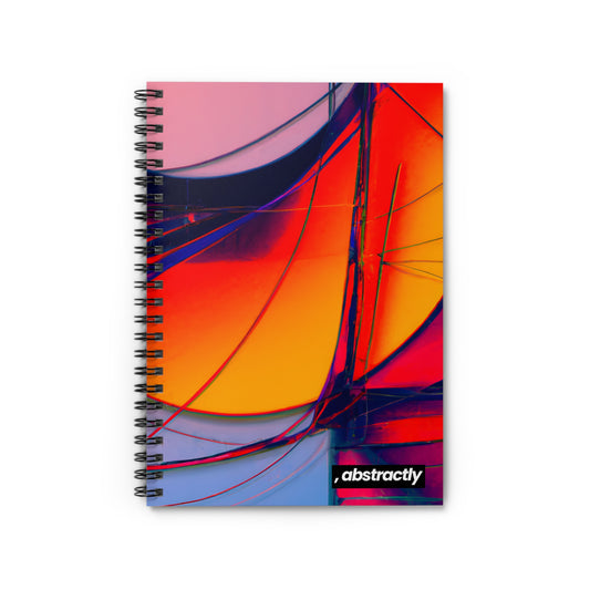 Claudia Henningsen - Air Resistance Force, Abstractly - Spiral Notebook