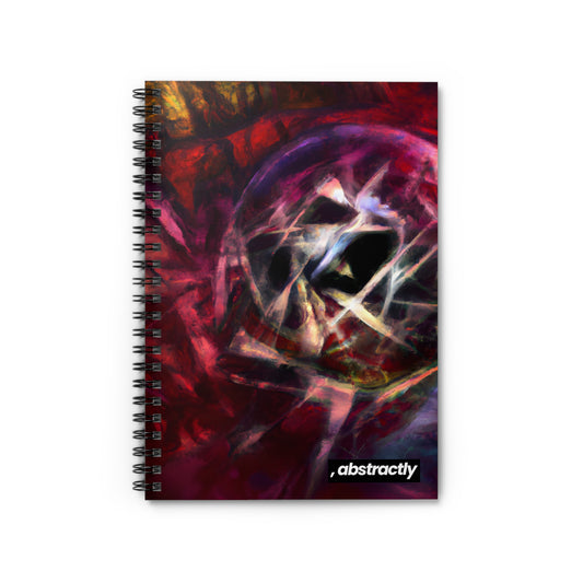 Garrett Farnsworth - Electromagnetic Force, Abstractly - Spiral Notebook