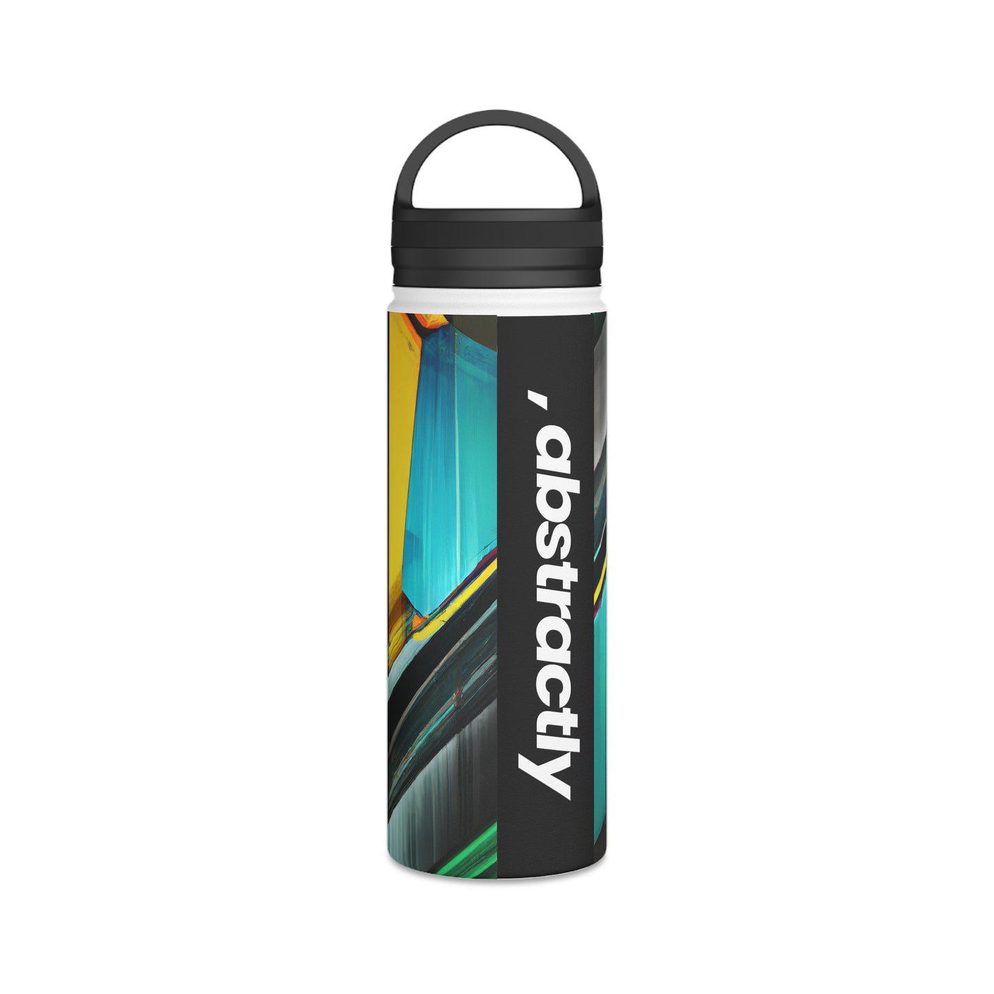 Walter Fiedler - Strong Force, Abstractly - Stainless Steel Water Bottle