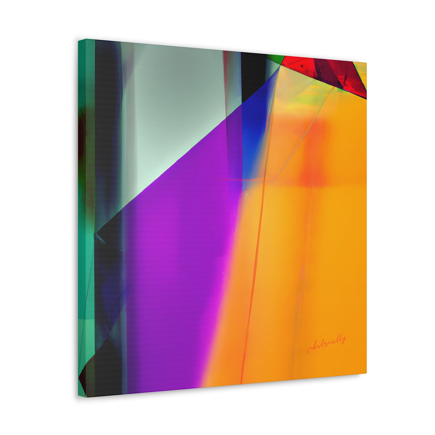 Curtis Klein - Friction Force, Abstractly - Canvas