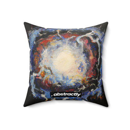 Quantum Fluxite - Chemistry, Abstractly - Faux Suede Throw Pillow