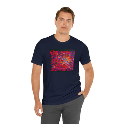 Solarian Crystal Prism - Neon, Abstractly - Tee