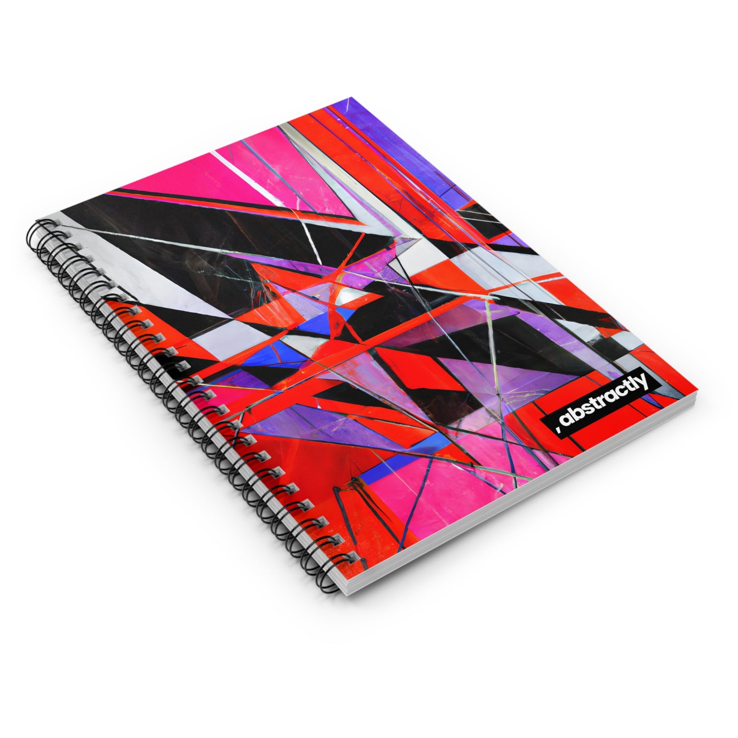 Lena Nordstrom - Tension Force, Abstractly - Spiral Notebook