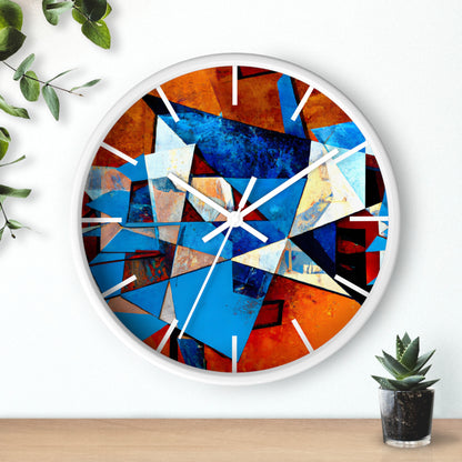 Bernard Fenton - Applied Force, Abstractly - Wall Clock