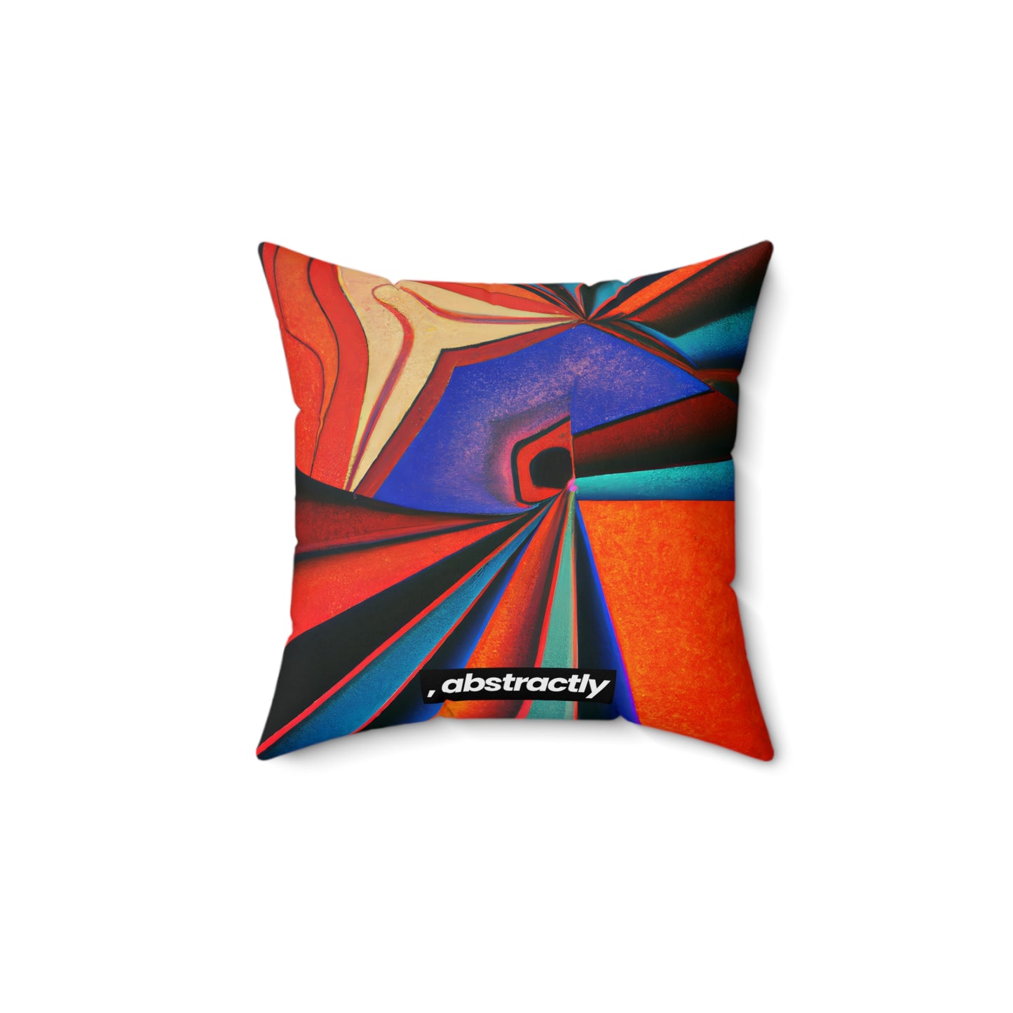 Kenneth Hadley - Weak Force, Abstractly - Faux Suede Throw Pillow