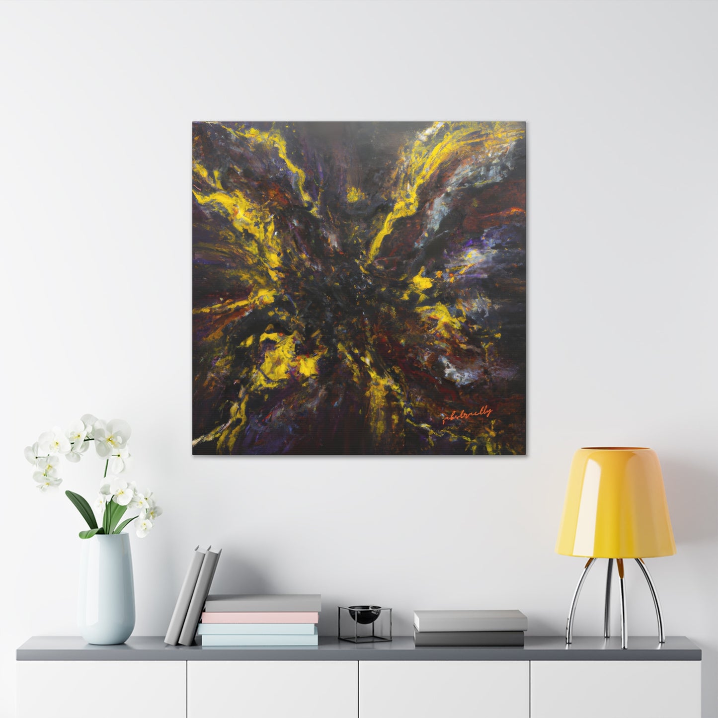 Lebeau Plasmaite - Chemistry, Abstractly - Canvas