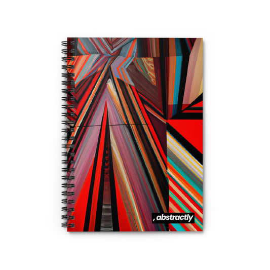 Clara Wentworth - Applied Force, Abstractly - Spiral Notebook