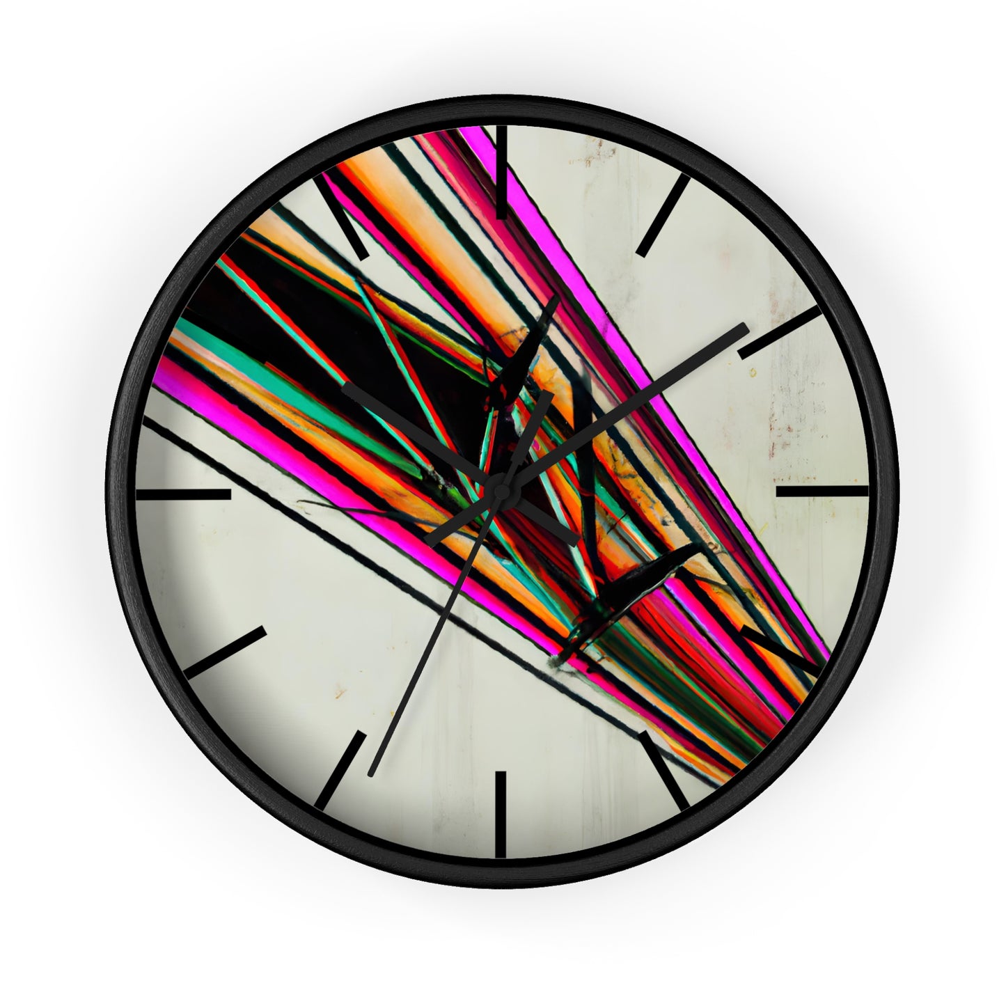 Carl Hartman - Air Resistance Force, Abstractly - Wall Clock