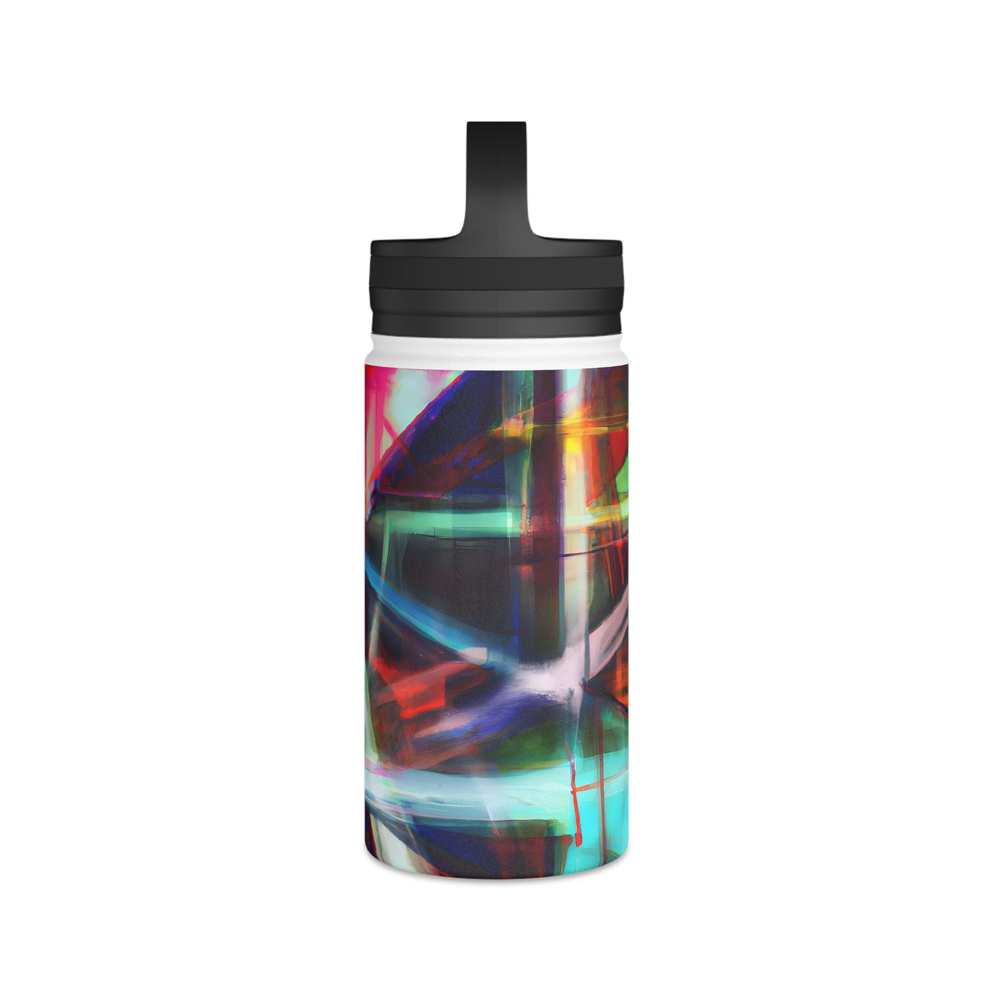 Leonard Kleinberg - Electric Force, Abstractly - Stainless Steel Water Bottle