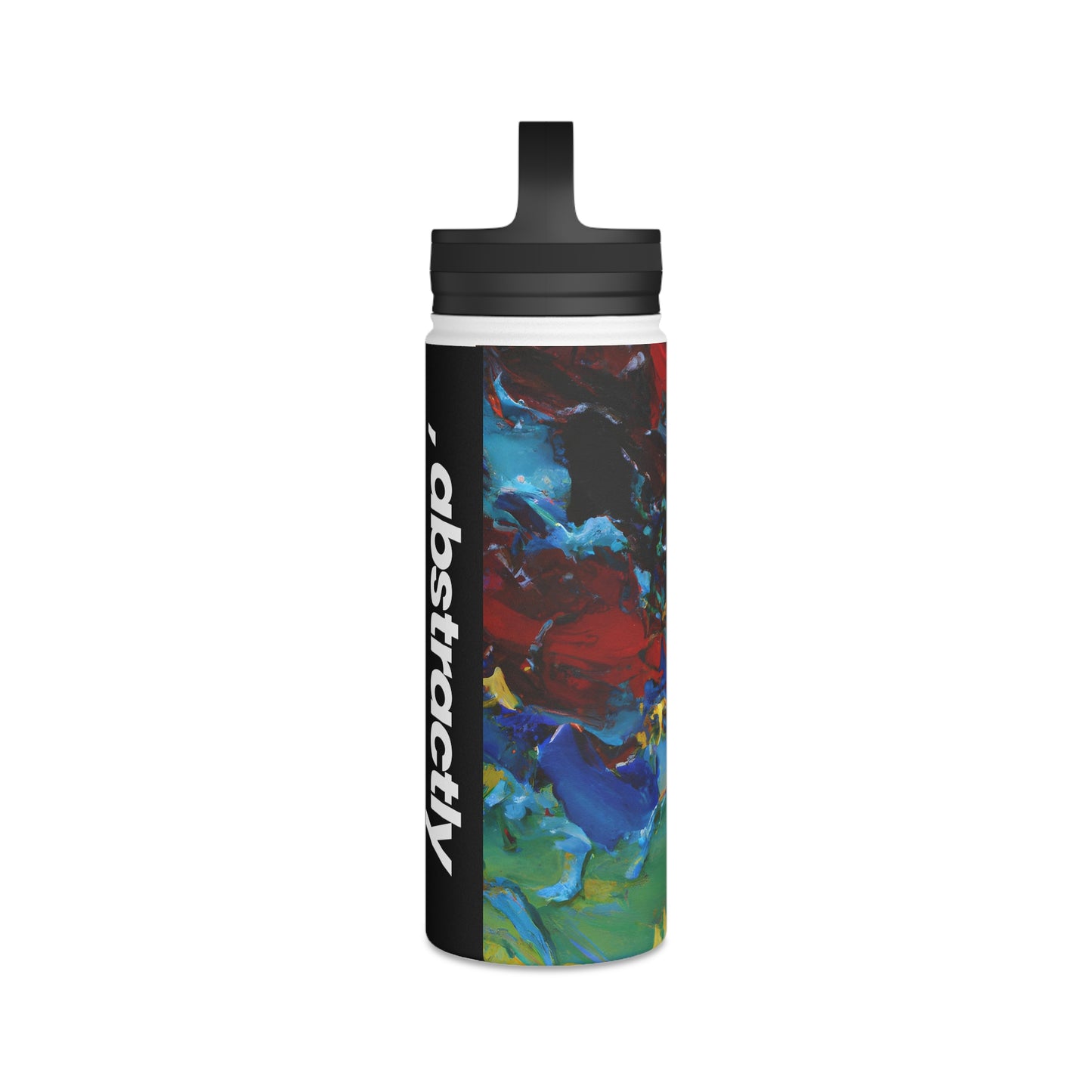 Polarisite Crystals - Chemistry, Abstractly - Stainless Steel Water Bottle