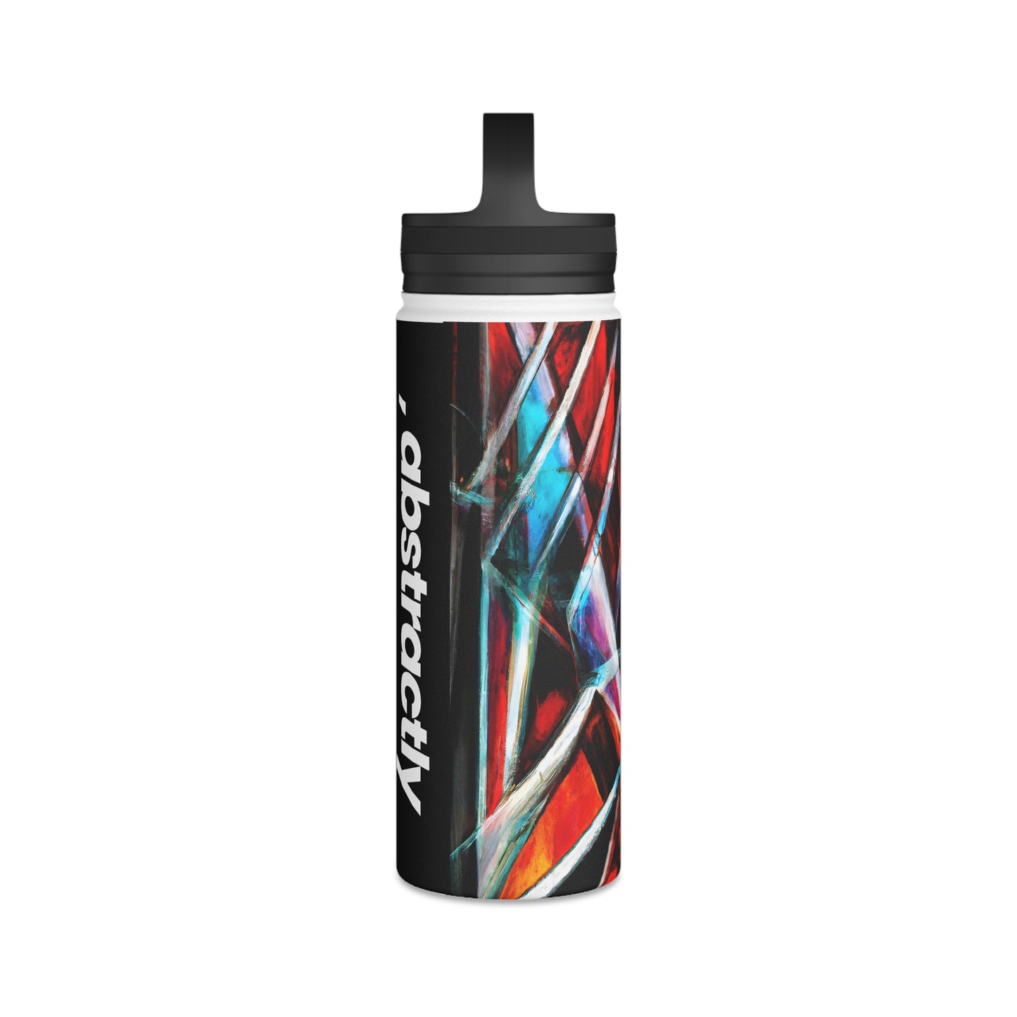 Cecilia Hartman - Electric Force, Abstractly - Stainless Steel Water Bottle