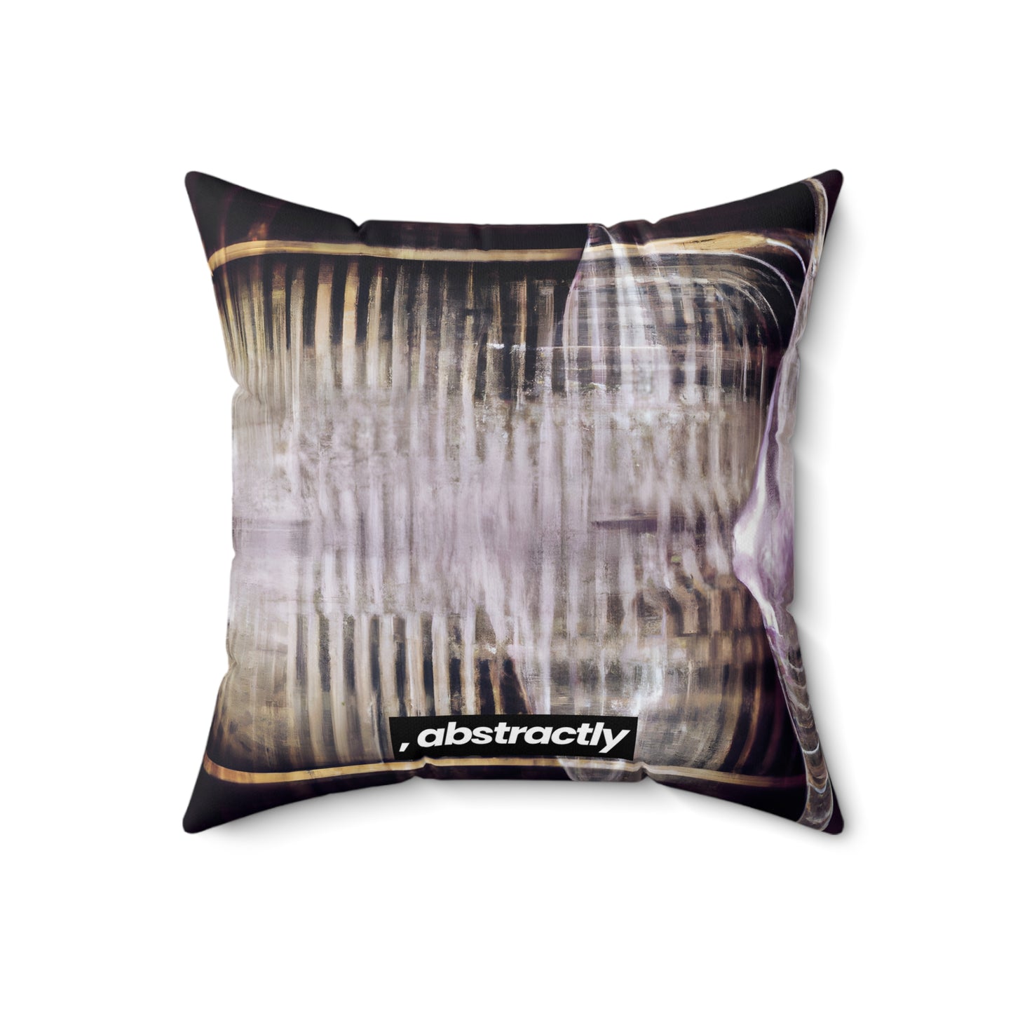 Arthur Hartmann - Friction Force, Abstractly - Faux Suede Throw Pillow