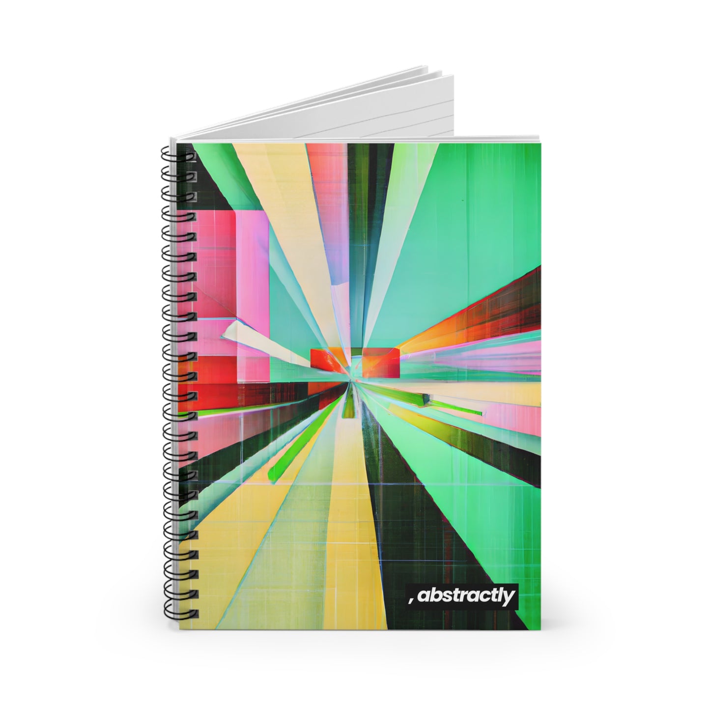 Joe Tremaine - Applied Force, Abstractly - Spiral Notebook