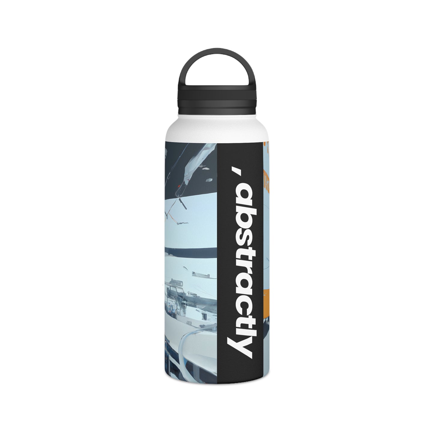 Noble Ledger - Tax, Abstractly - Stainless Steel Water Bottle