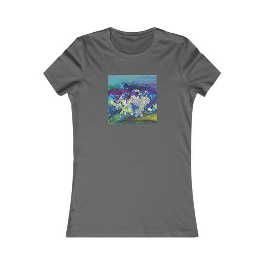 Luminarite Crystalium - Chemistry, Abstractly - Ladies' Cut Tee