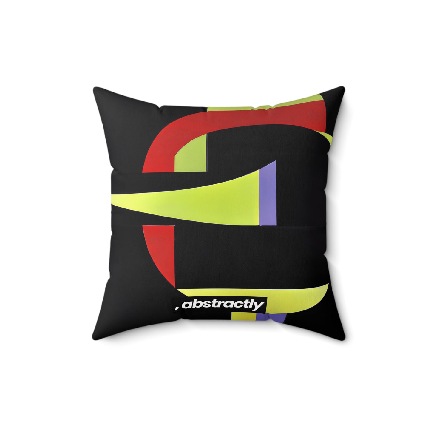 Helen Richmond - Spring Force, Abstractly - Faux Suede Throw Pillow