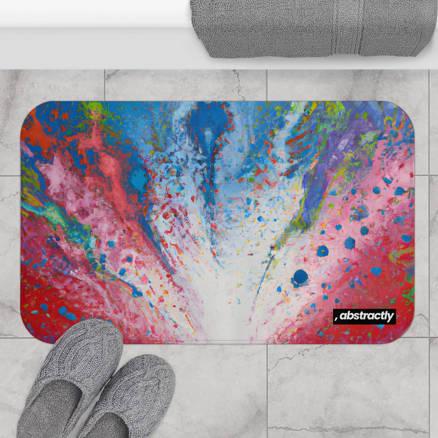 Chromafire Isotope - Chemistry, Abstractly - Bath Mat