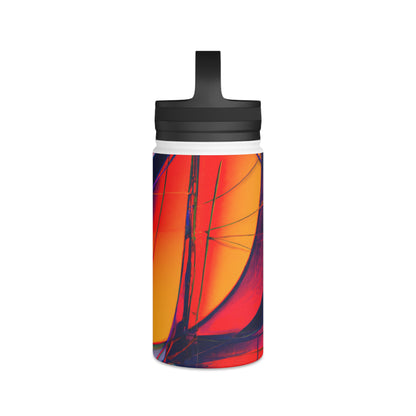 Claudia Henningsen - Air Resistance Force, Abstractly - Stainless Steel Water Bottle