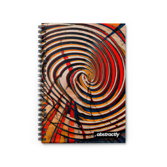 Adelaide Thornton - Magnetic Force, Abstractly - Spiral Notebook