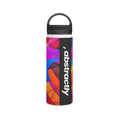 Frank Schroeder - Air Resistance Force, Abstractly - Stainless Steel Water Bottle