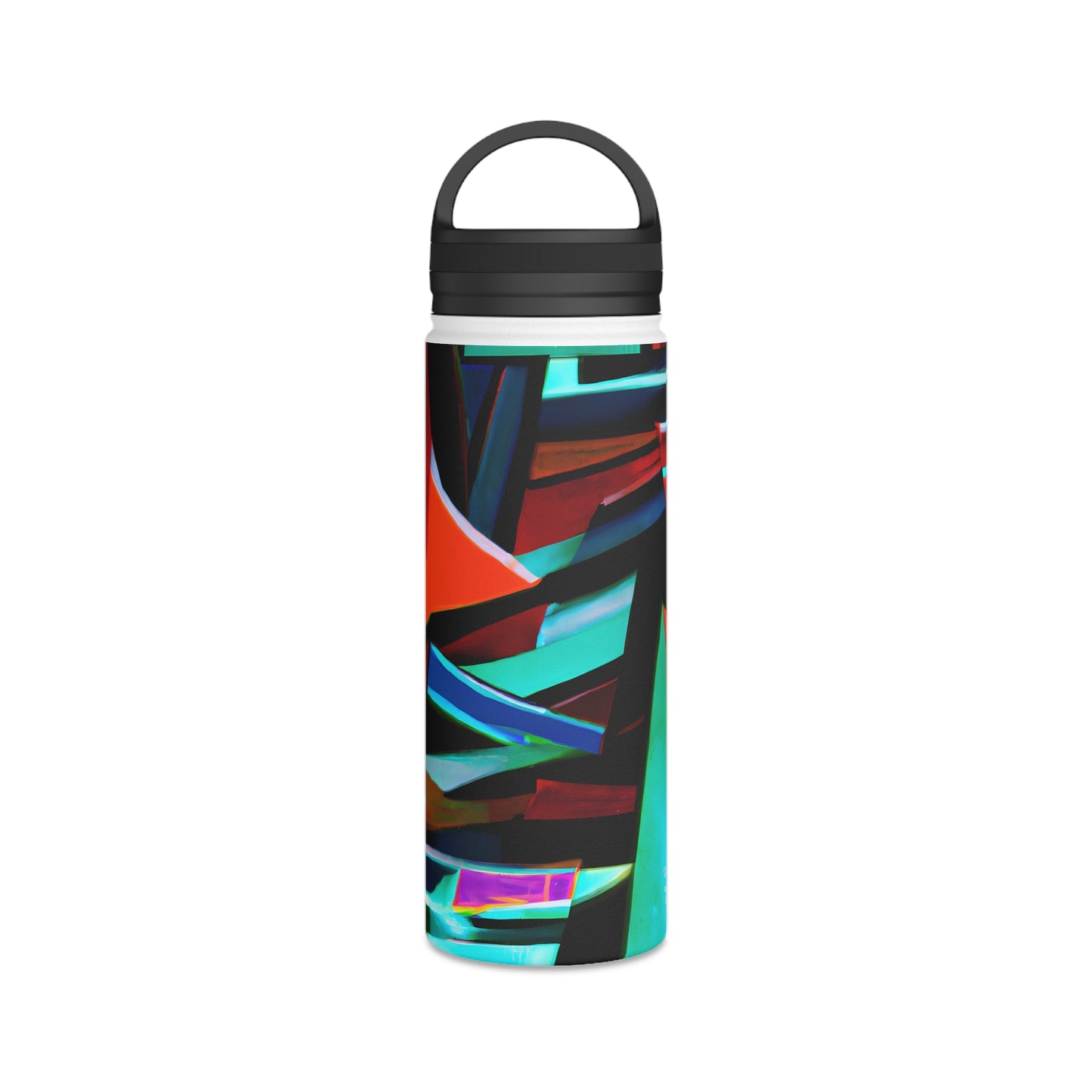 Betty Hawking - Friction Force, Abstractly - Stainless Steel Water Bottle