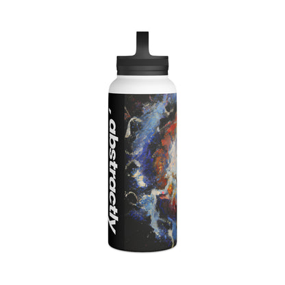 Quantum Fluxite - Chemistry, Abstractly - Stainless Steel Water Bottle