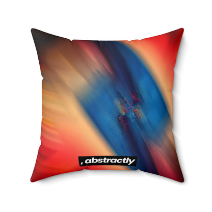 Randall Pritchard - Normal Force, Abstractly - Faux Suede Throw Pillow