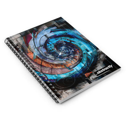 Rose Strauss - Gravity Force, Abstractly - Spiral Notebook