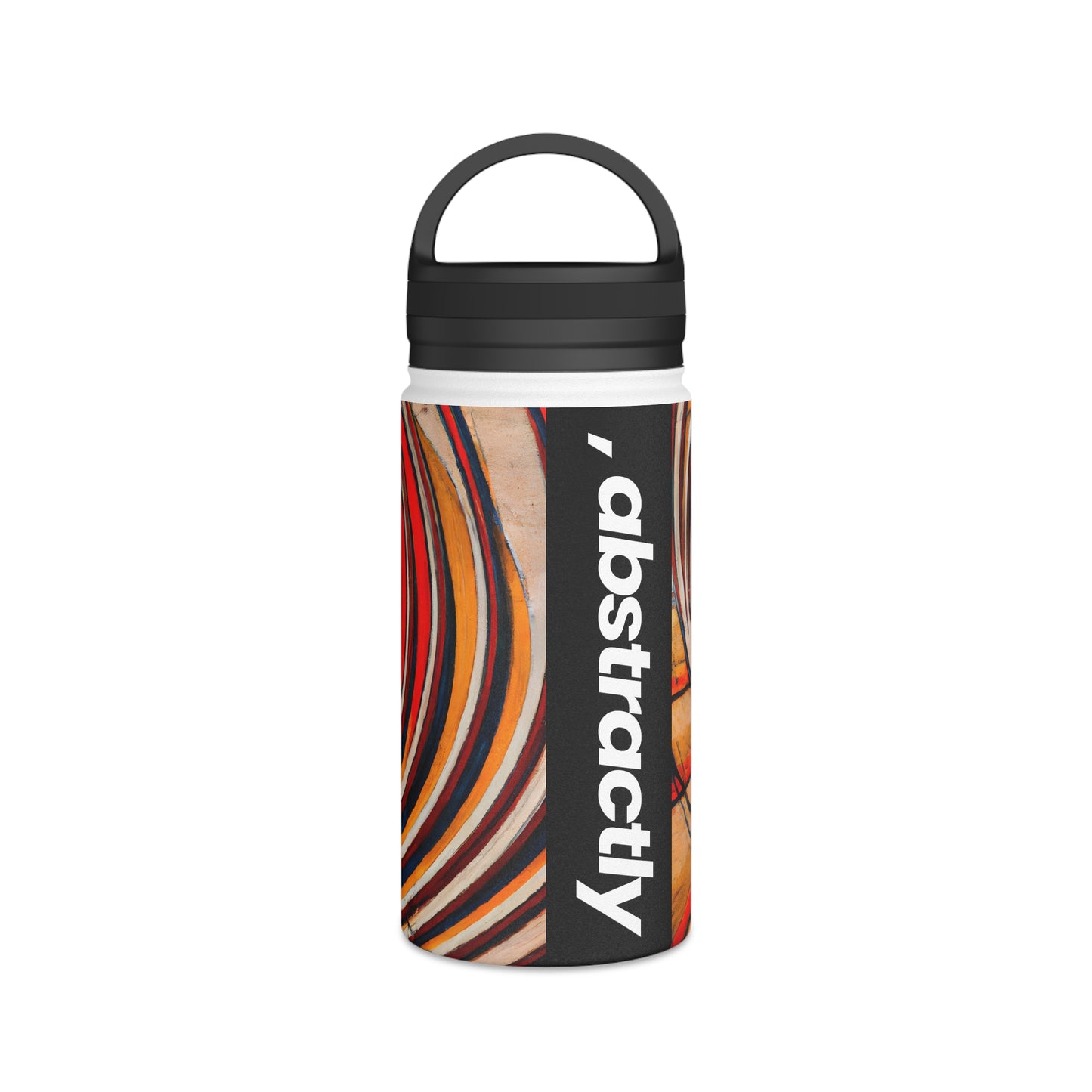 Adelaide Thornton - Magnetic Force, Abstractly - Stainless Steel Water Bottle